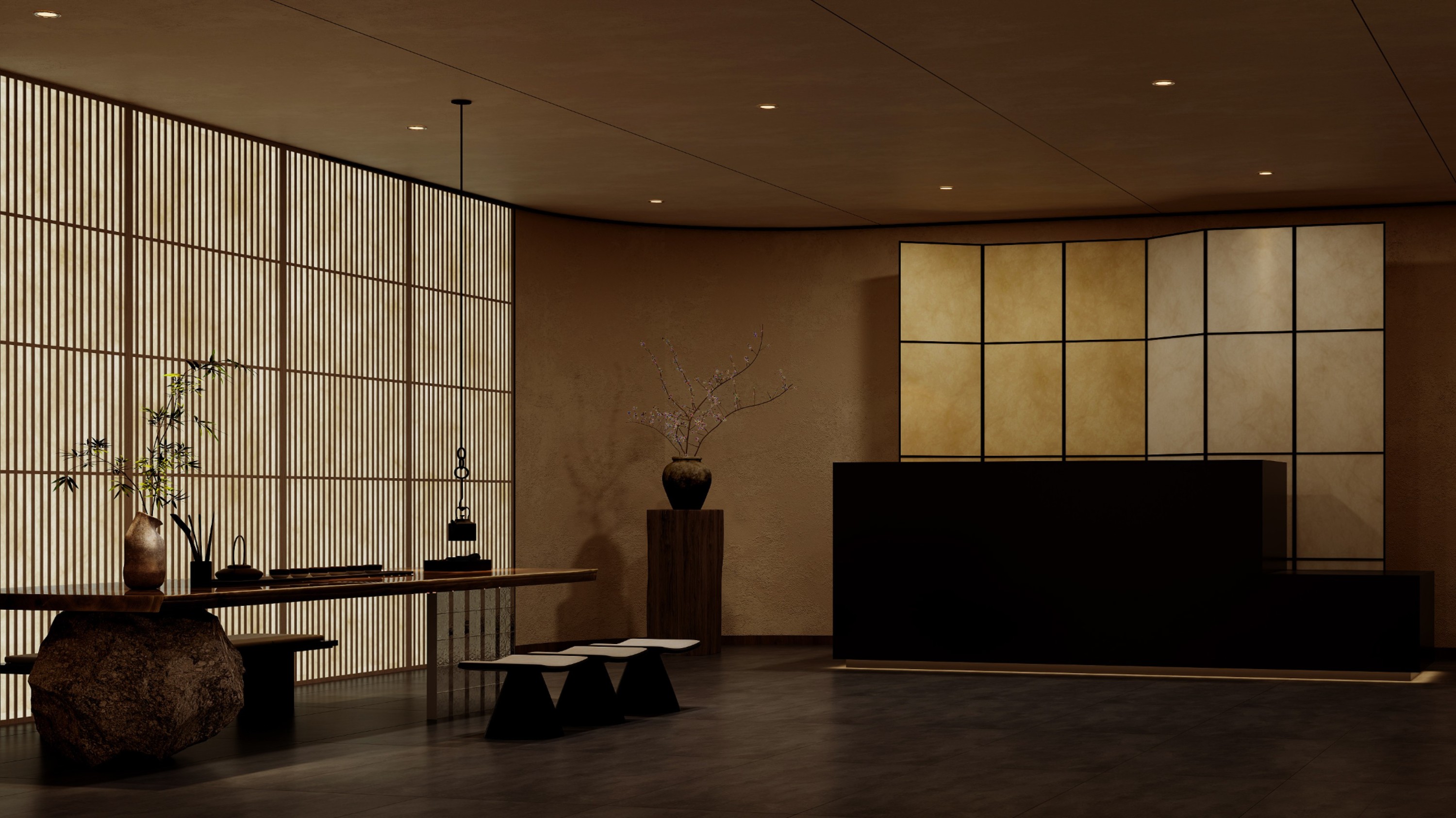 龍庭私湯會館:塑造返璞歸真的沉浸場景